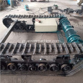 Compact Rubber Crawler Chassis Track Undercarriage For Lawn Mower Machinery